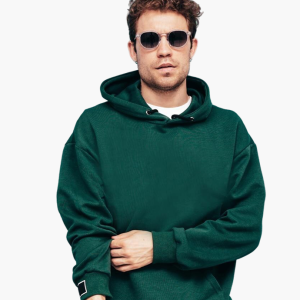 Men Hoodie Green